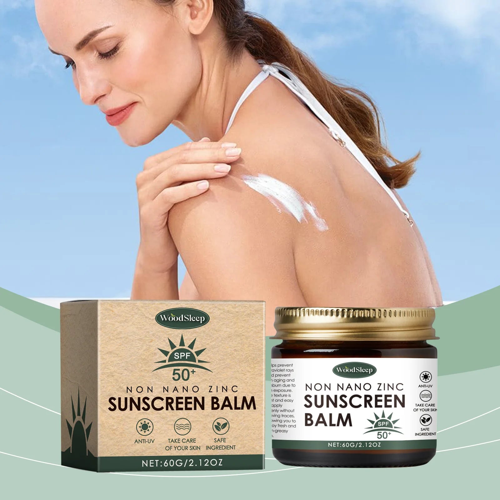 Sunscreen Spf 50 Anti UV Anti-Aging Shrinking Pores Refresh Oil Control Sweat Proof Water Moisturizing Sun Cream for Face Body