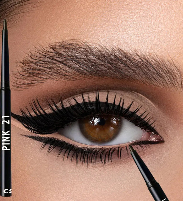 3pcs Waterproof Black Eyeliner Pencils-Smudge-Proof, Long-Lasting &Beginner-Friendly Eye Makeup