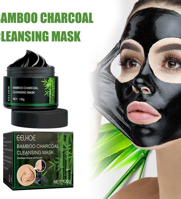 Eelhoe Charcoal Face Mask Nose Strips Toothpaste Blackhead Remover Clean Pores Teeth Whiten Oil Control  Face Teeth Clean Series