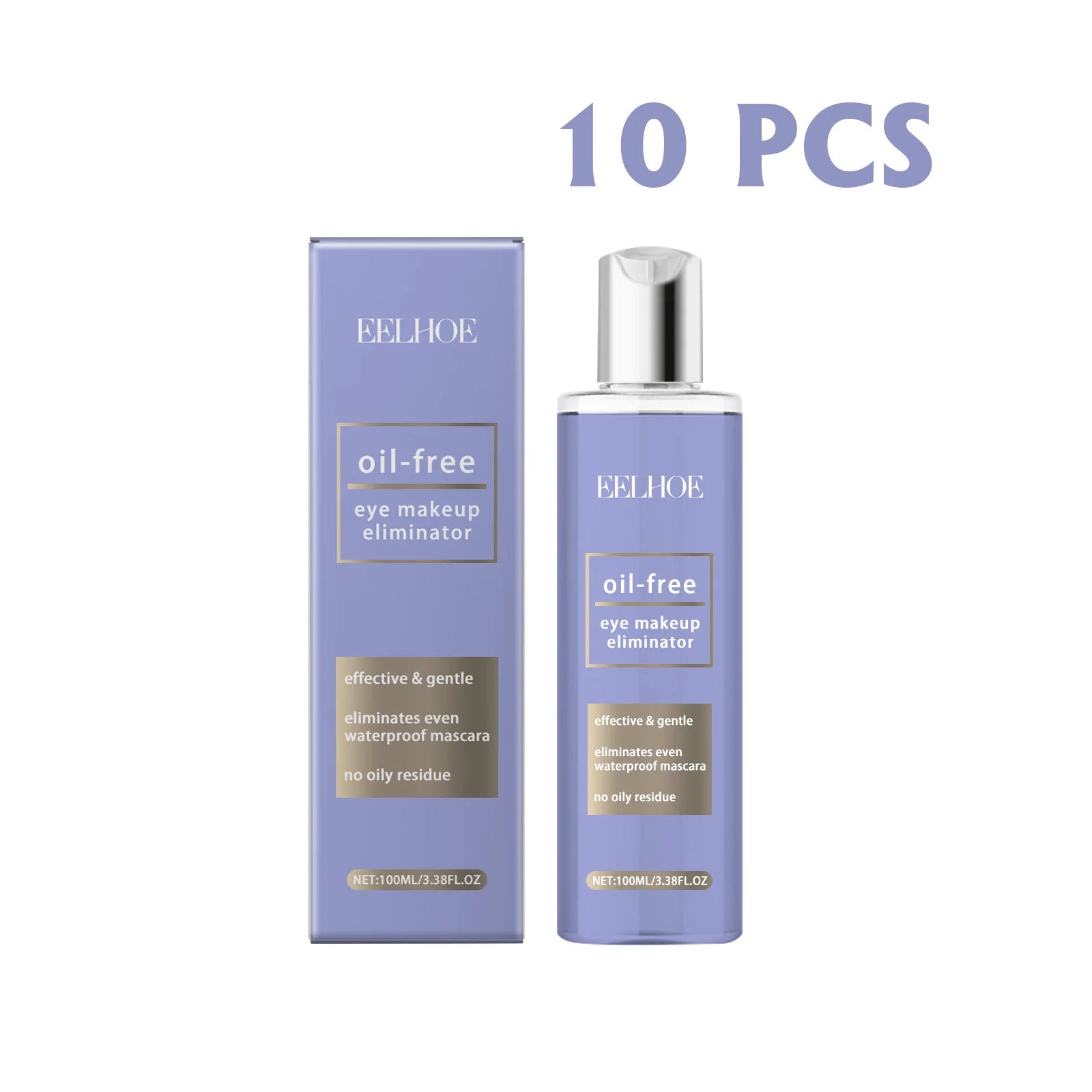 Eye Lip Makeup Remover Remove Stubborn Waterproof Eye Makeup Cleaning Refreshing Three In One Cleansing Makeup Remover Water