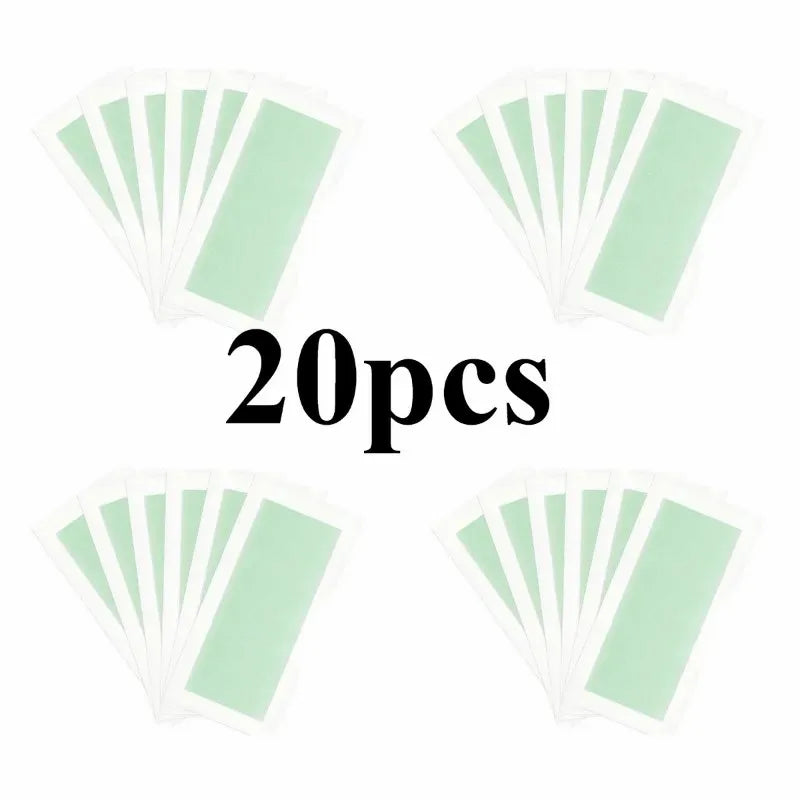 stick Professional Hair Removal Wax Strips for Summer Depilation Double Sided Cold Wax Paper for Leg Body Face Useful