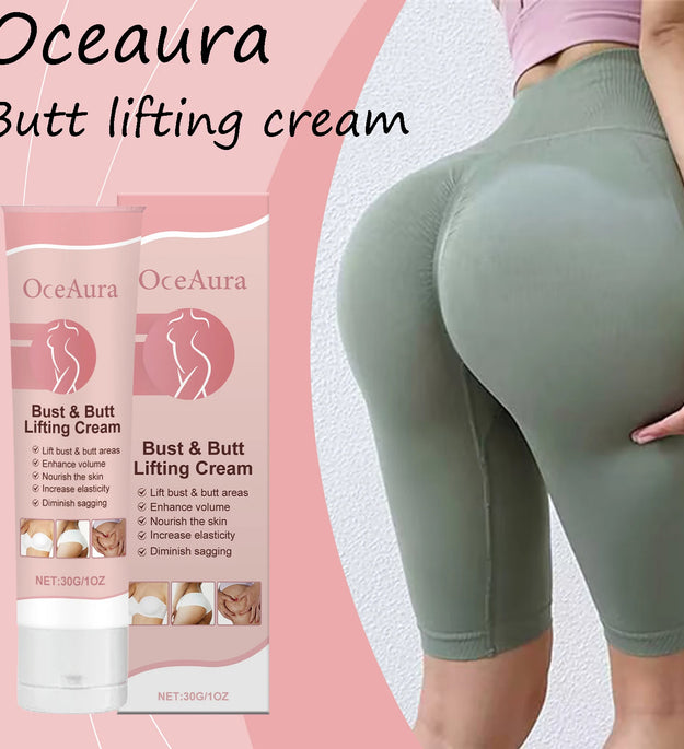 Oceaura Moisturizing Body Cream Breast and Butt Care Firming Lifting Smoothing Skin Non-sticky Shaping Body Tightening Cream