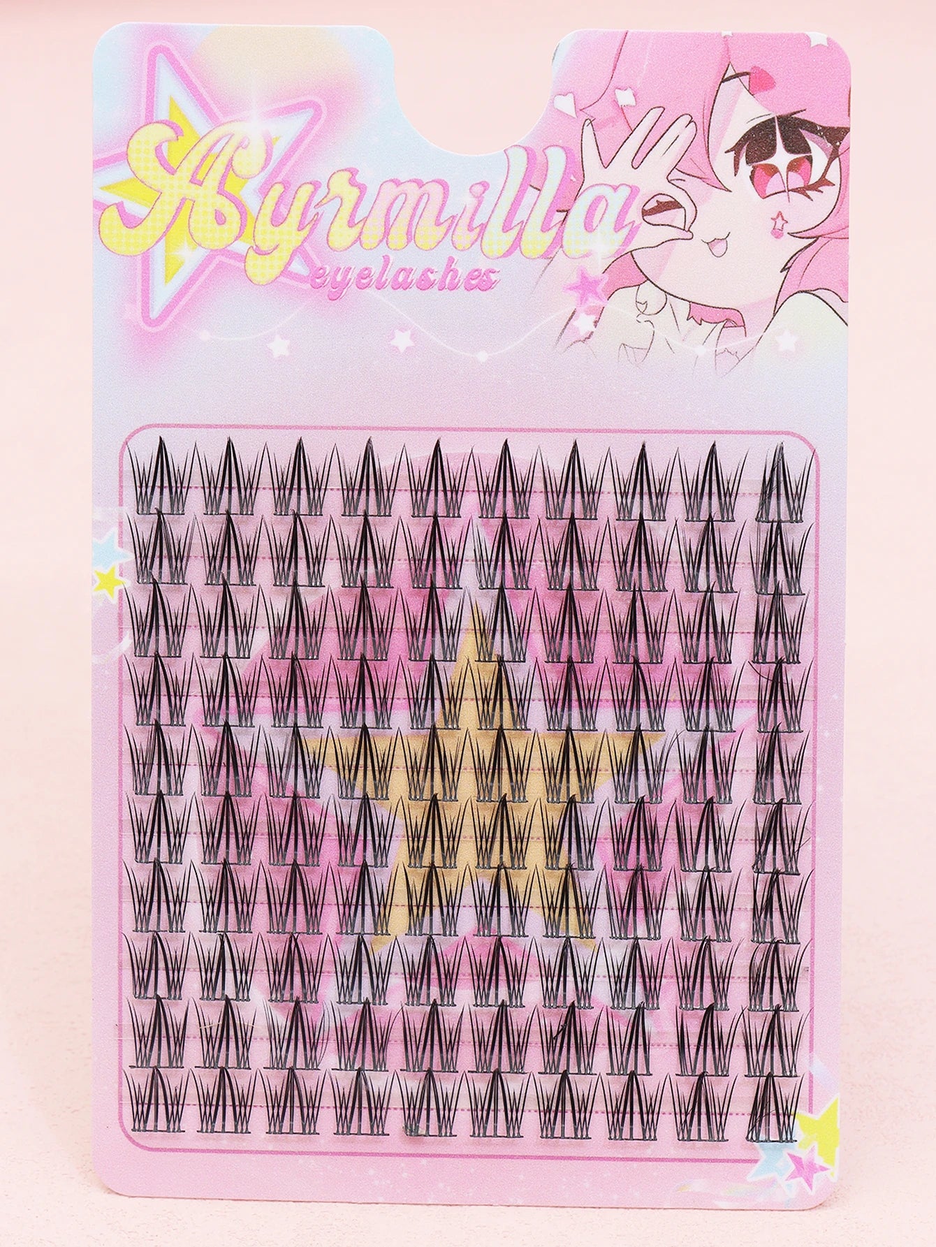 80 cluster Brown Fox Eye Tail False Eyelash wedding party and dates eyelashes  for daily makeup