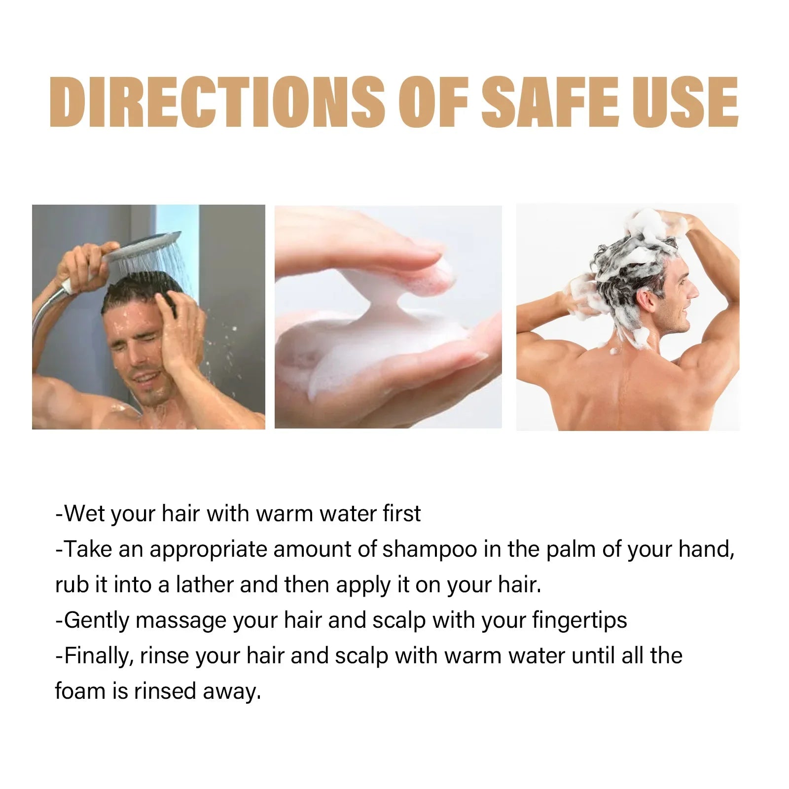 Anti Hair Loss Shampoo Fast Growing Repair Damaged Scalp Dry Frizzy Treatment Deep Nourishment Moisturizing Regrowth Conditioner - BlissFully