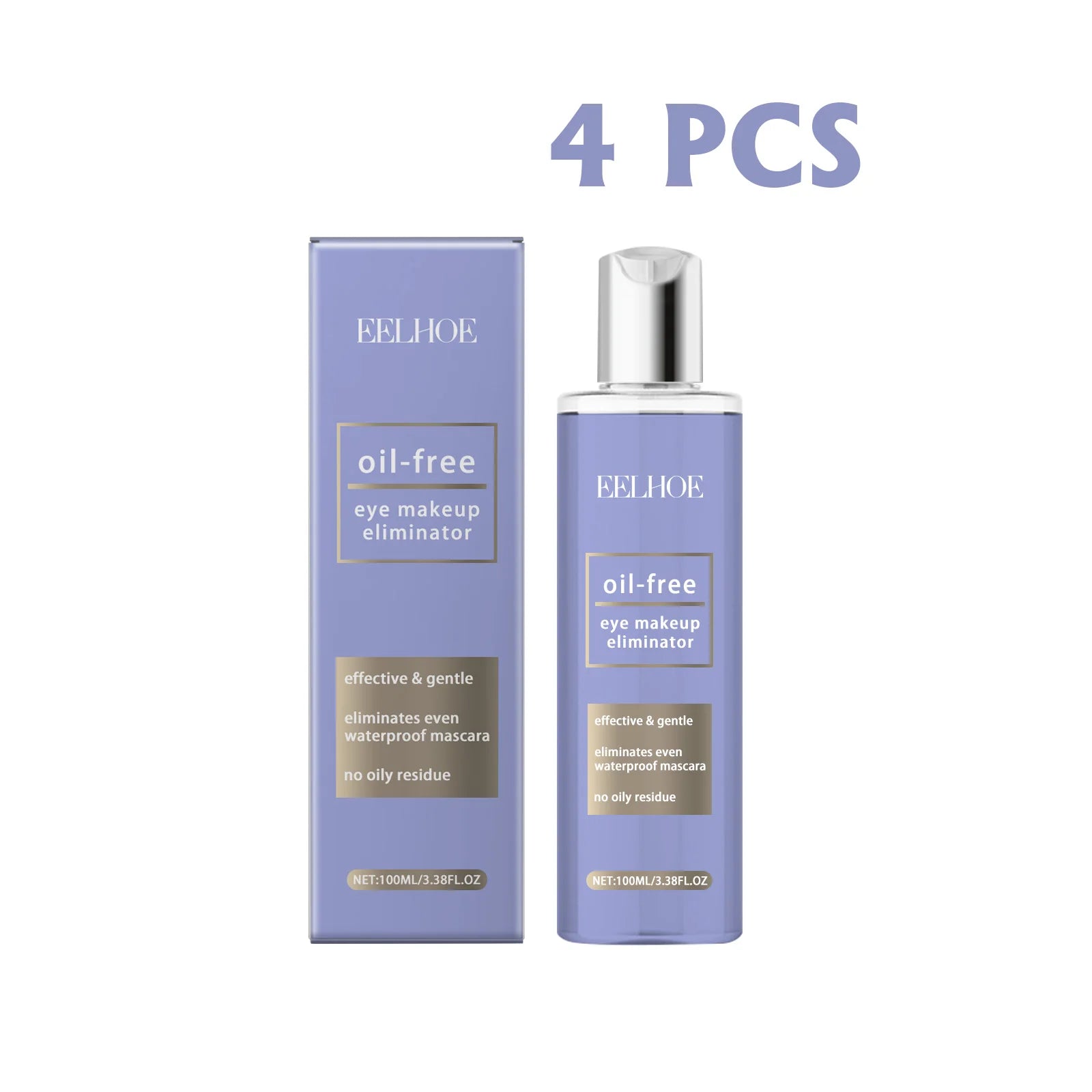 Eye Lip Makeup Remover Remove Stubborn Waterproof Eye Makeup Cleaning Refreshing Three In One Cleansing Makeup Remover Water