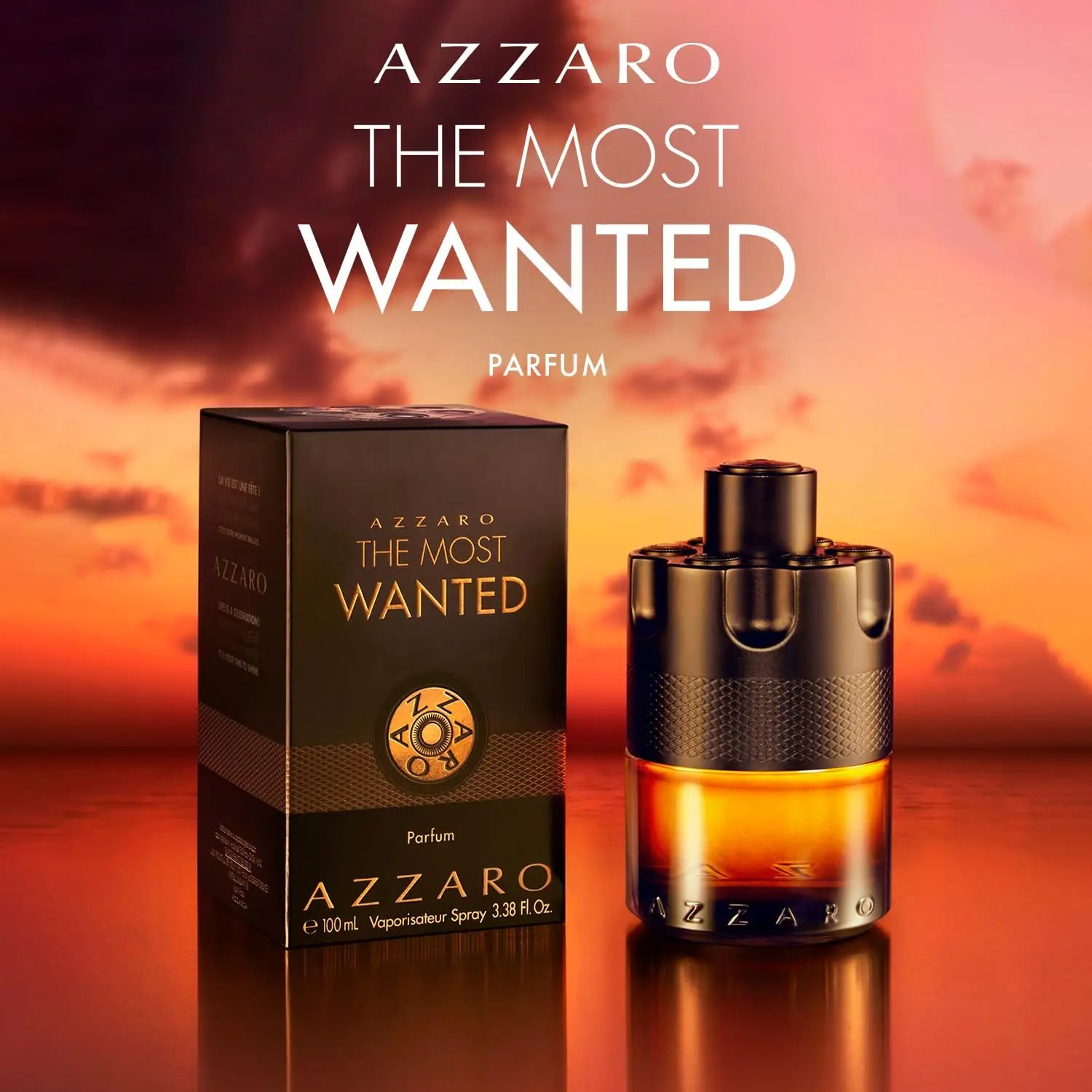 Azzaro The Most Wanted Parfum - Intense Mens Cologne - Spicy & Seductive Fragrance for Date Night - Irresistible Luxury Perfumes