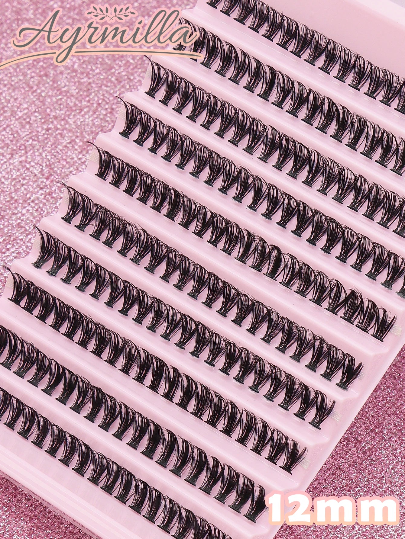 80 cluster Brown Fox Eye Tail False Eyelash wedding party and dates eyelashes  for daily makeup