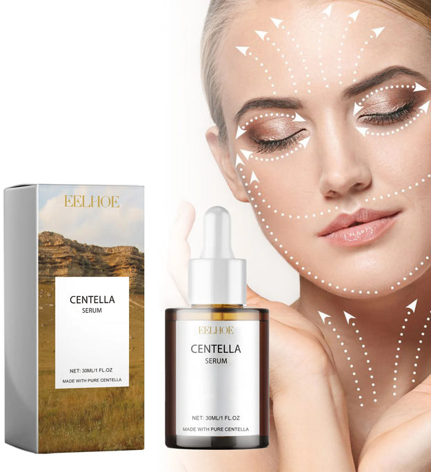 EELHOE Centella Asiatica Serum Tighten Skin Soothing Smooth Improve Dryness Deep Hydration Face Care Moisturizing Facial Serum