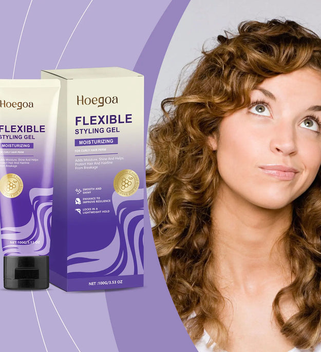 Curl Defining Gel Moisture Lock Enhance Shine Frizz Control Lightweight Refreshing Styling Bounce Gel Suitable For All Hair Type