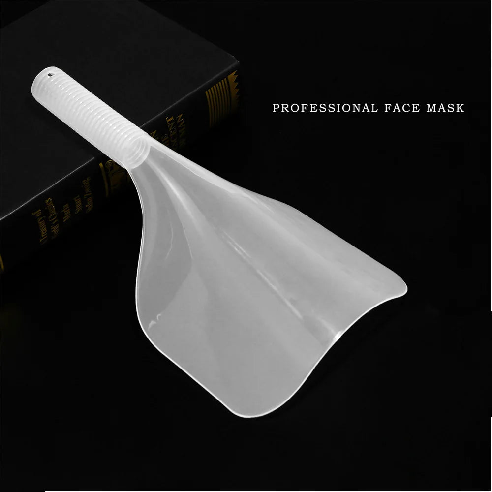 Barber Clear Plastic Hairspray Face Shield Hair Cut Pads Hair Salon Hairdressing Water Proof Spray Shields for Face Eyes Protect - BlissFully
