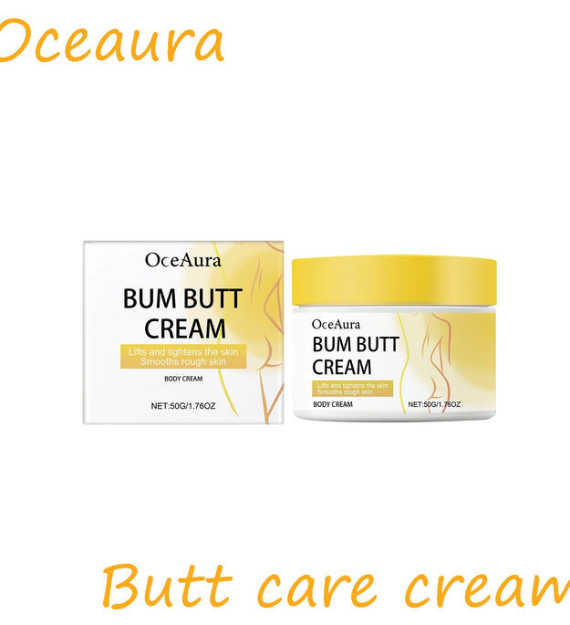 Oceaura Butt Care Cream Moisturizing Skin Reduce Dryness Enhance Smoothness Lifting Tighten Improve Skin Texture Shaping Cream