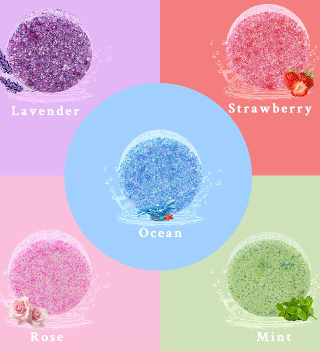 180/40pcs instant foot bath effervescent tablets essential oil bath salt spa foot care exfoliating soothing skin moisturizing