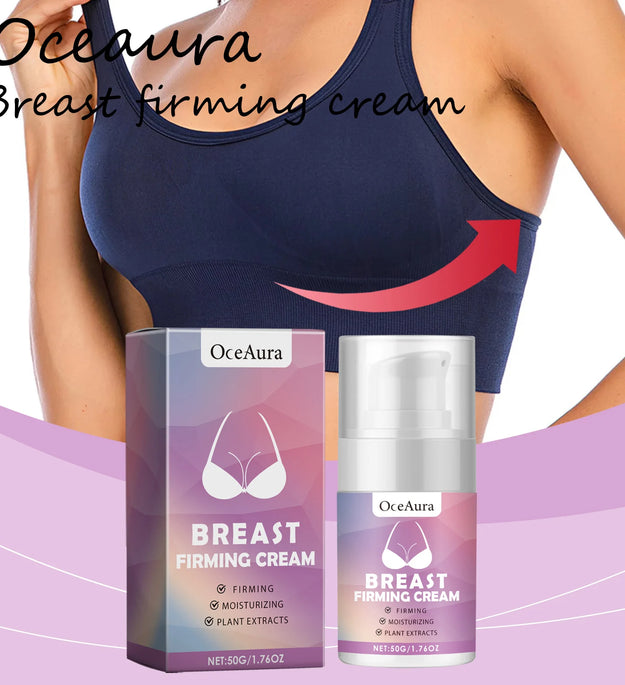 Oceaura Breast Firming Cream Nourishing Reduce Sagging Anti-wrinkle Lifting Quick Absorbed Massage Tightening Breast Lotion