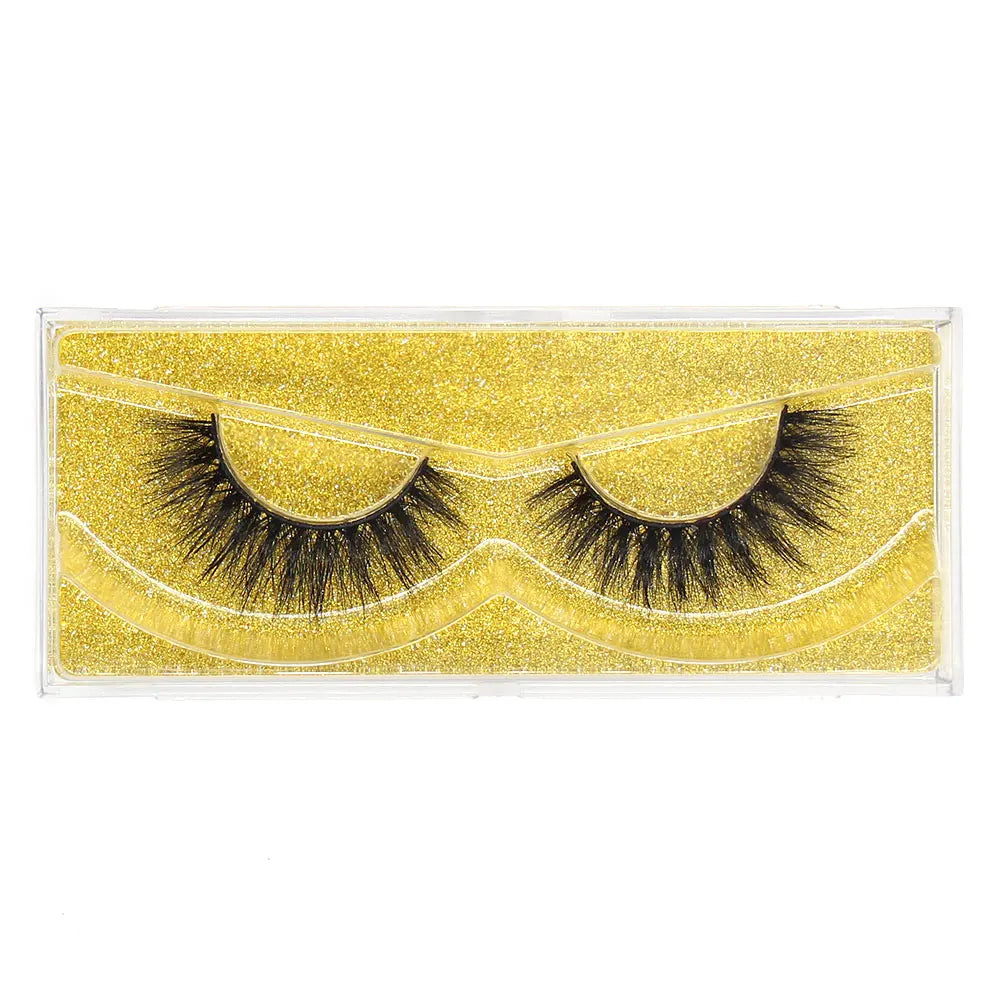 FOXESJI Lashes 3D Mink Eyelashes Popular Natural long Fluffy Dramatic Eyelash Extension Makeup Eye Lashes Full False Eyelashes