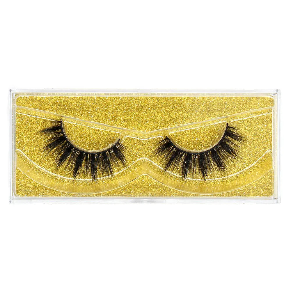 FOXESJI Lashes 3D Mink Eyelashes Popular Natural long Fluffy Dramatic Eyelash Extension Makeup Eye Lashes Full False Eyelashes