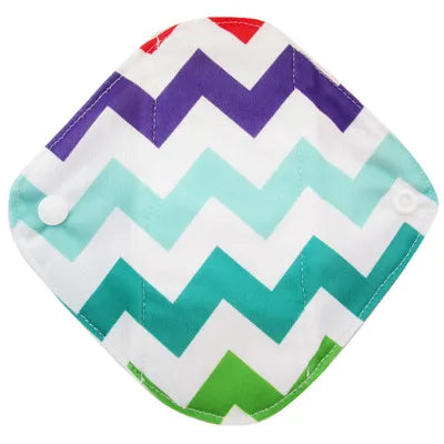 LECY ECO LIFE Reusable Menstrual Cloth Sanitary Pads for women monthly Waterproof 17*17cm, Bamboo Panty Liners Daily pads 1pc