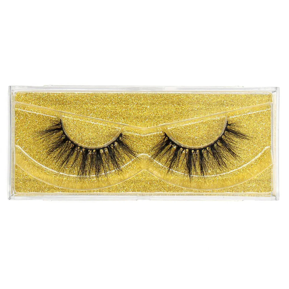 FOXESJI Lashes 3D Mink Eyelashes Popular Natural long Fluffy Dramatic Eyelash Extension Makeup Eye Lashes Full False Eyelashes