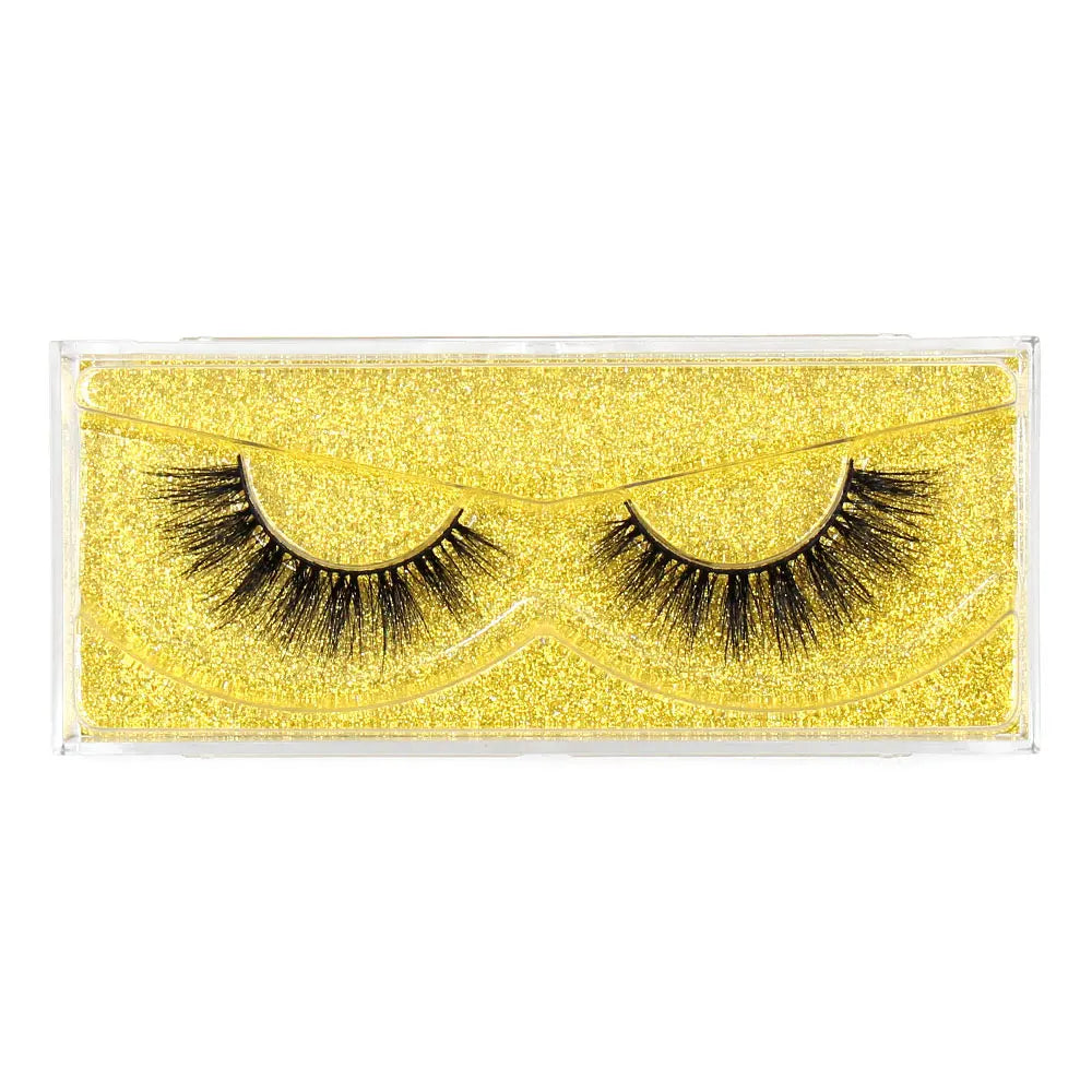 FOXESJI Lashes 3D Mink Eyelashes Popular Natural long Fluffy Dramatic Eyelash Extension Makeup Eye Lashes Full False Eyelashes