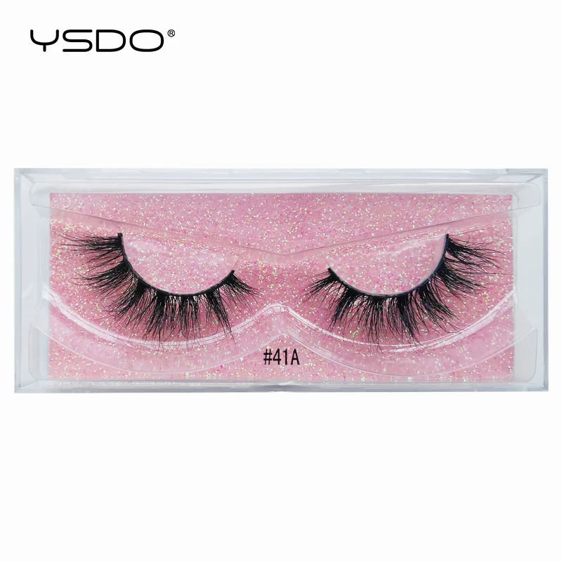 YSDO 1 pair 3D Mink Lashes Cruelty free Eyelashes Makeup maquillaje False Eyelashes Fluffy Fake Lashes Thick Faux Cils Maquiagem