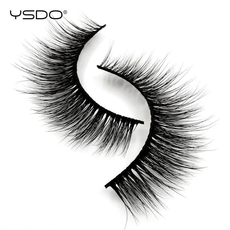 YSDO 3/5 Pairs 3D Mink EyeLashes Natural Hair False EyeLashes Long 100% Dramatic Eye MakeupFake Lashes Fluffy Cilios Lashes G803