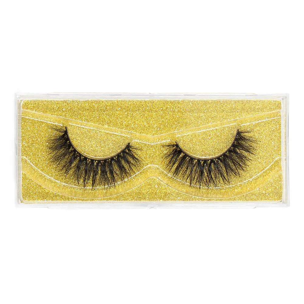 FOXESJI Lashes 3D Mink Eyelashes Popular Natural long Fluffy Dramatic Eyelash Extension Makeup Eye Lashes Full False Eyelashes