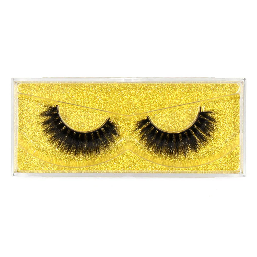 FOXESJI Lashes 3D Mink Eyelashes Popular Natural long Fluffy Dramatic Eyelash Extension Makeup Eye Lashes Full False Eyelashes