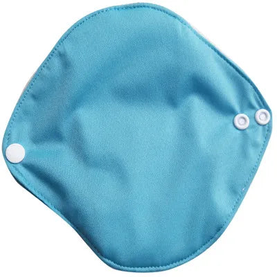 LECY ECO LIFE Reusable Menstrual Cloth Sanitary Pads for women monthly Waterproof 17*17cm, Bamboo Panty Liners Daily pads 1pc