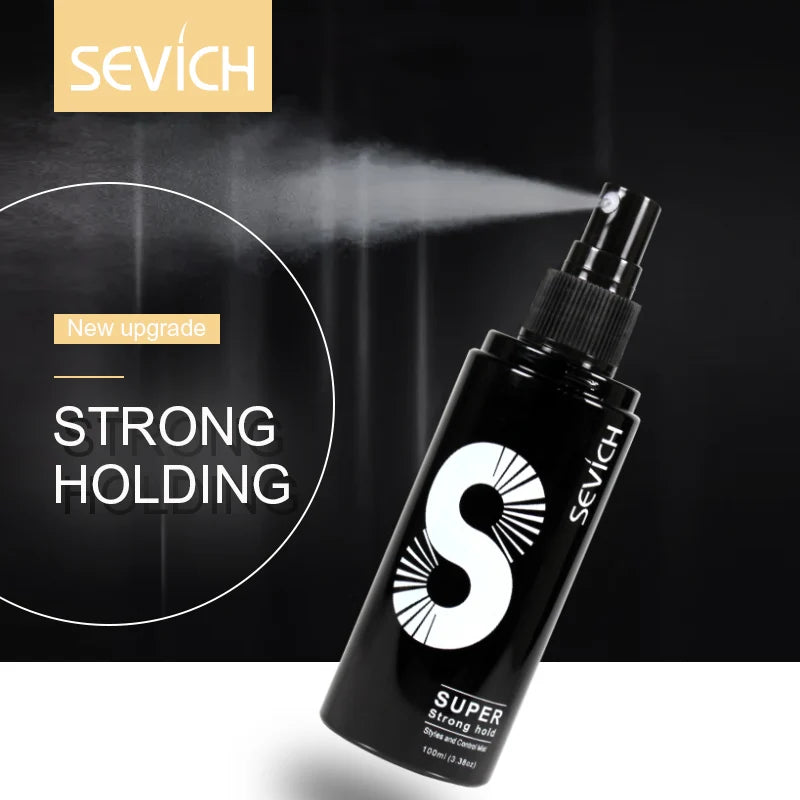 Sevich 100ml Fashion Hair Styling Spray Daily Use Unisex Strong Fixing Hair Building Fiber Quick Disposable Hair Hold Spray - BlissFully
