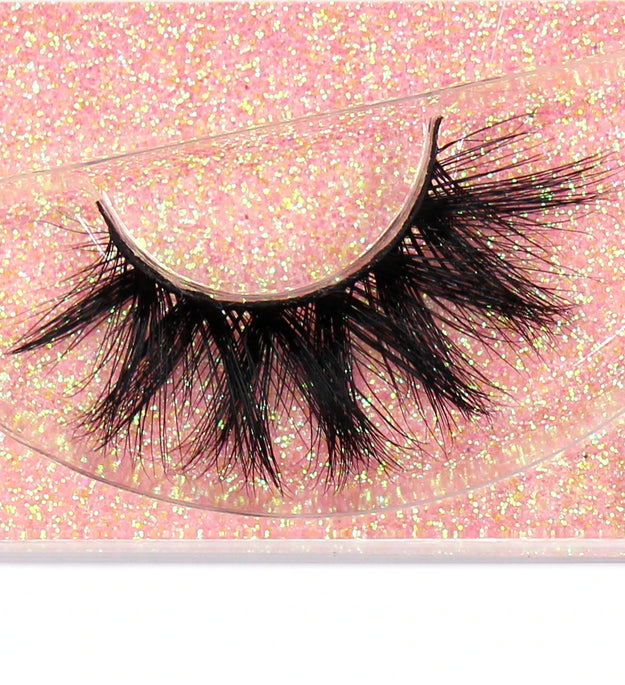 FOXESJI Makeup Eyelashes 3D Mink Eye Lashes Fluffy Soft Wispy Natural Lashes Extension Reusable Fake Lashes Mink False Eyelashes