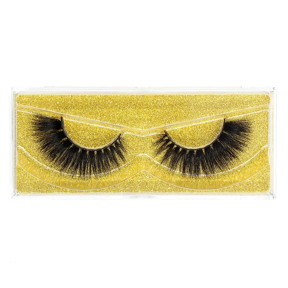 FOXESJI Lashes 3D Mink Eyelashes Popular Natural long Fluffy Dramatic Eyelash Extension Makeup Eye Lashes Full False Eyelashes