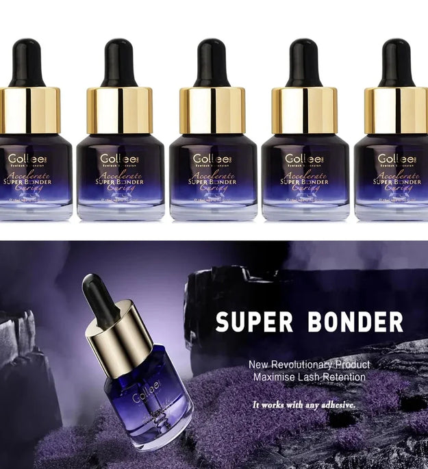 Gollee Super Bonder 1/3/5pcs Lash Longer Lasting Oilproof for golle Eyelash Extension Bonder Eyelash Enhance eyelash adhesion