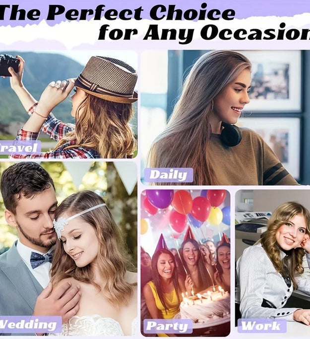 A set of magnetic eyelashes, natural look, quick installation without glue, reusable double pair of false eyelashes