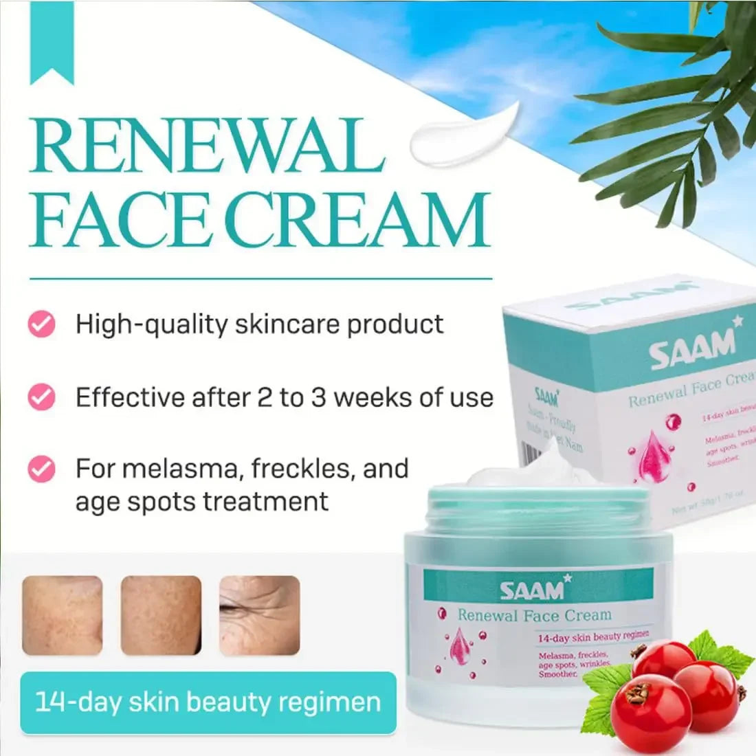 Saam Face Cream，Saam Renewal - BlissFully