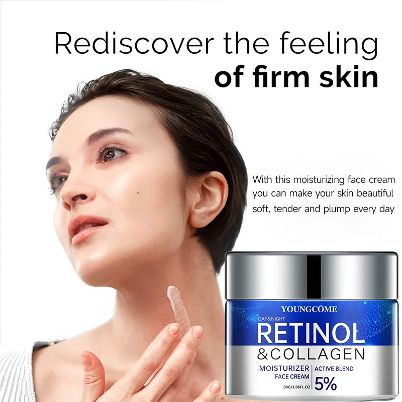 Retinol Anti-Aging Cream,Wrinkle Removal & Firming Face Moisturizer,Brightens Skin,Lifts & Smooths Fine Lines,Whitening Effect - BlissFully
