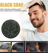 Hair Shampoo Soap Polygonum Multiflorum Black Soap White Hair Repair Soap Hair Care Set Nourishing Anti Dandruff Hair Dye Soap - BlissFully