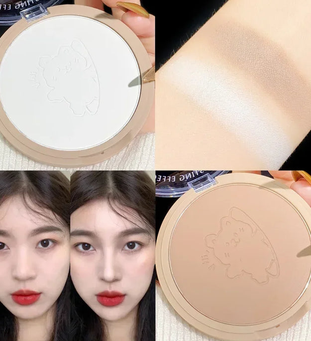 Three-dimensional Natural Trimming Plate Repair Highlight Make Up Face Powder Cosmetic Waterproof Contour Bronzer Powder Palette
