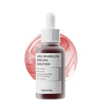 AHA 30%+BHA 2% Exfoliating Face Salicylic Acid Serum 10% Niacinamide + 1% Zinc, 10% Hexapeptide Serum Moisturizing Face Skincare - BlissFully