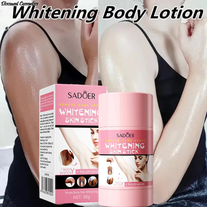 Niacinamide Whitening Cream Stick Remove Dark Spots Bleaching Private Parts Underarm  Brighten Butt Knee Inner Thigh Body Care