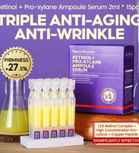 Retinol + Pro-xylane Ampoule serum  Repairs Strengthens The Skin And Diminishes Fine Lines Face Beauty Skin Care 15pcs - BlissFully