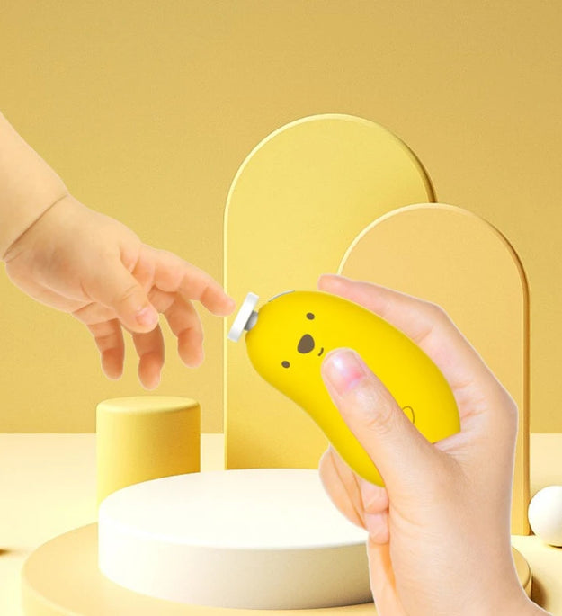 Baby Nail Grinder Electric Rechargeable Baby Newborn Nail Scissors Set Quiet and Safe Home Nail Trimming and Care