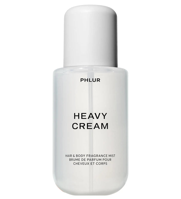 PHLUR Heavy Cream Body Mist Hair Body Mist Body Spray Marshmallow Whipped Cream Jasmine Coconut Vanilla Body Spray (8 FL Oz)