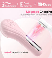 Electric Sonic Waterproof Facial Cleansing Brush Rechargeable Hot compress Deep Pore Cleaner Silicone Cleanse Skincare Device - BlissFully