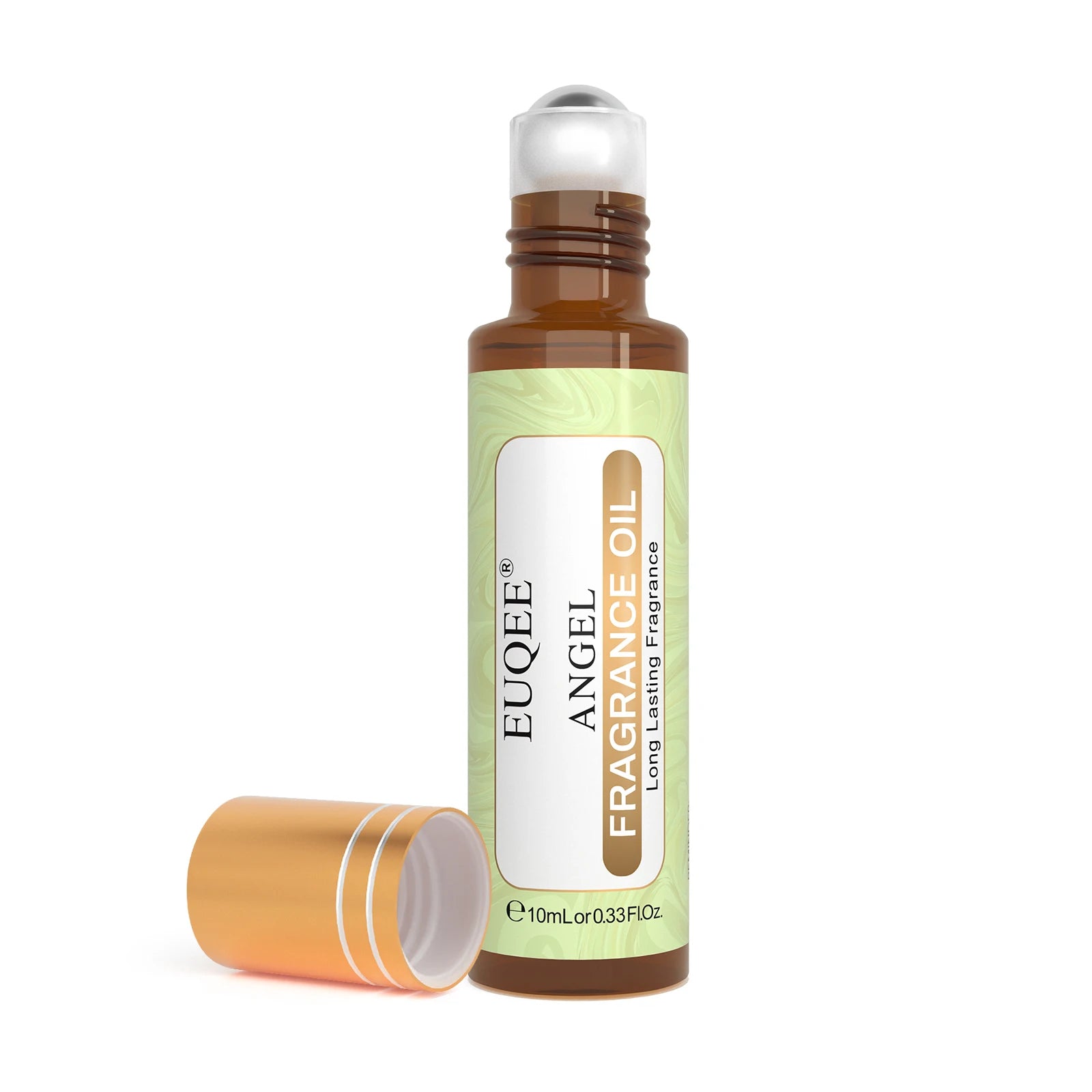 EUQEE 10ML Angel Coconut Vanilla Good Girl Roller Fragrance Oils For Women Easy Carry,Long Lasting Aromatherapy Body Fragrance