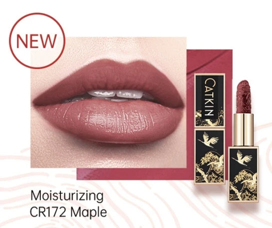 CATKIN Makeup Velvet Matte Lipstick, Hydrating Satin Long Lasting lipstick with Smooth and Creamy Texture