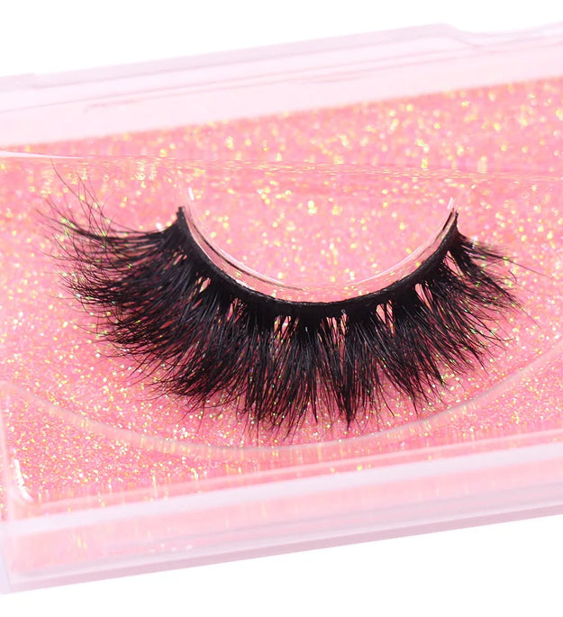 LEHUAMAO Eyelashes 3D Mink Lashes natural handmade volume soft lashes long eyelash extension real mink eyelash for makeup D103