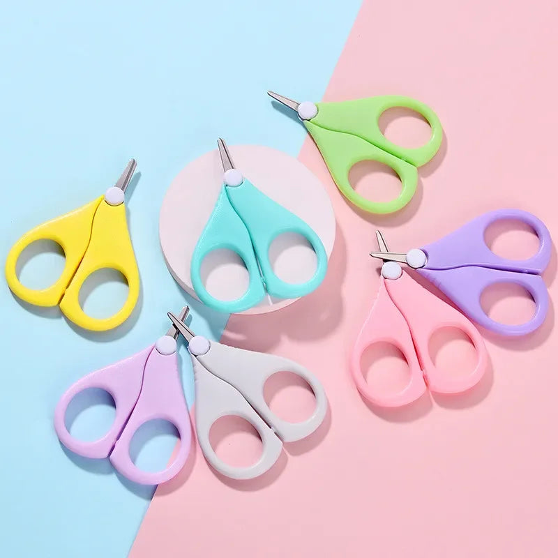Safety Nail Clippers Scissors Cutter For Newborn Baby Convenient Daily Baby Nail Shell Shear Manicure Tool Baby Nail Scissors