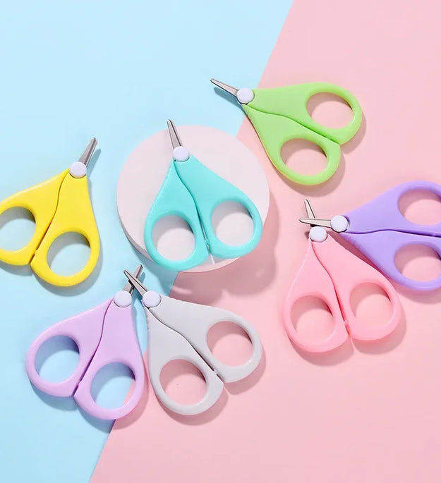 Safety Nail Clippers Scissors Cutter For Newborn Baby Convenient Daily Baby Nail Shell Shear Manicure Tool Baby Nail Scissors