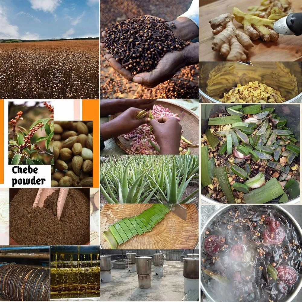 One Touch to Gorgeous 110 ml African Rosemary＆ Cloves Hot Oil  Accelerate the Scalp to Deliver More Nutrients to Hair Follicles