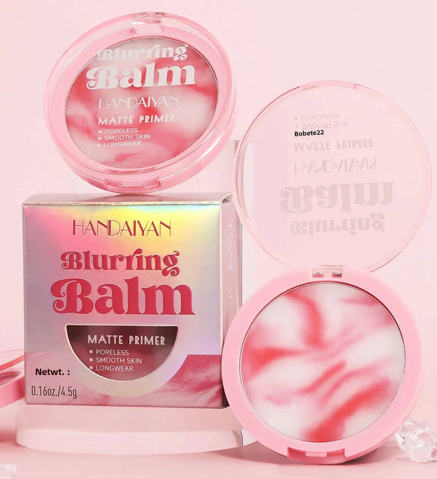 Waterproof Light Mist No-Powder Matte Concealer - Oil Control Brightening Complexion Setting Powder with Powder Puff for Makeup