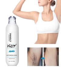 100ML Hair Removal Spray Hair Growth Inhibitor Spray Painless Hair Reduction Permanently Inhibits Hair Growth Skin Silky Smooth - BlissFully